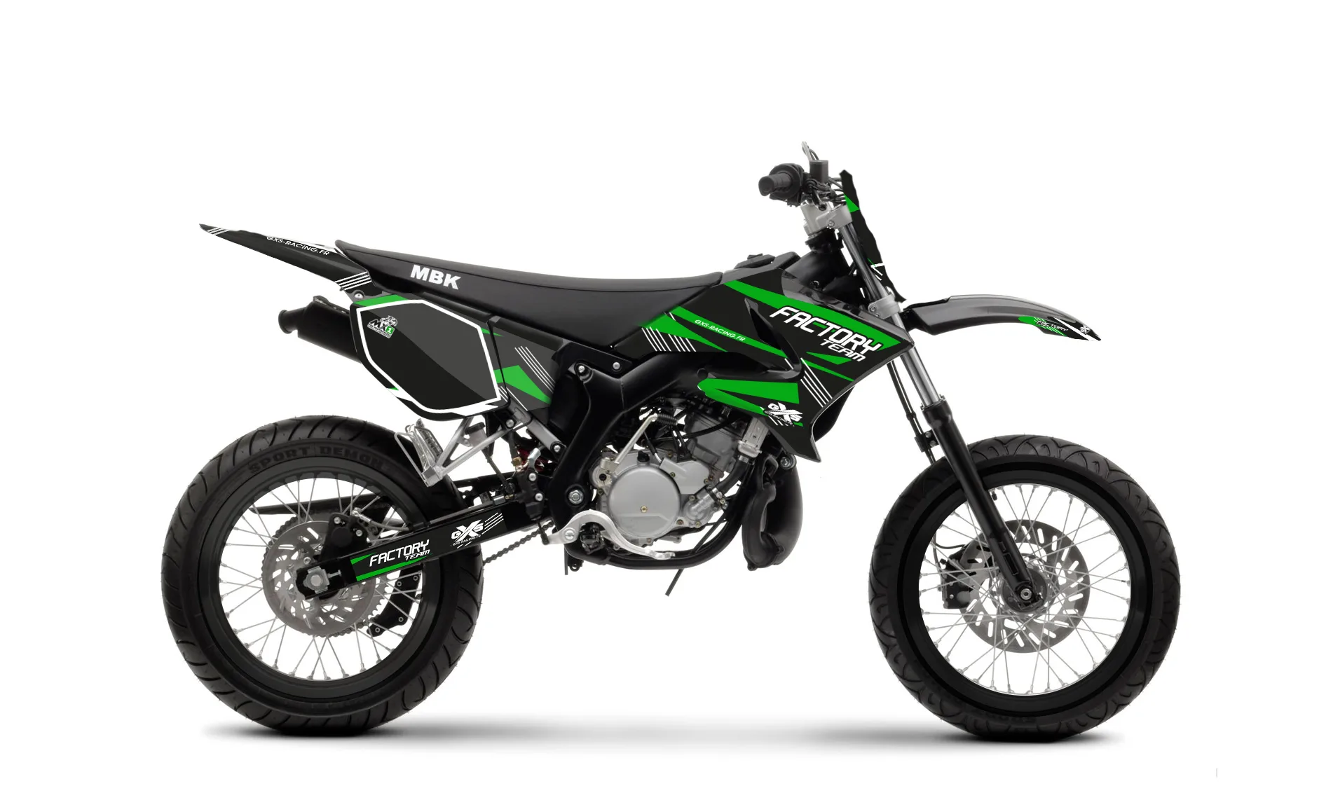 kit déco yamaha dt50 04 18 factory team