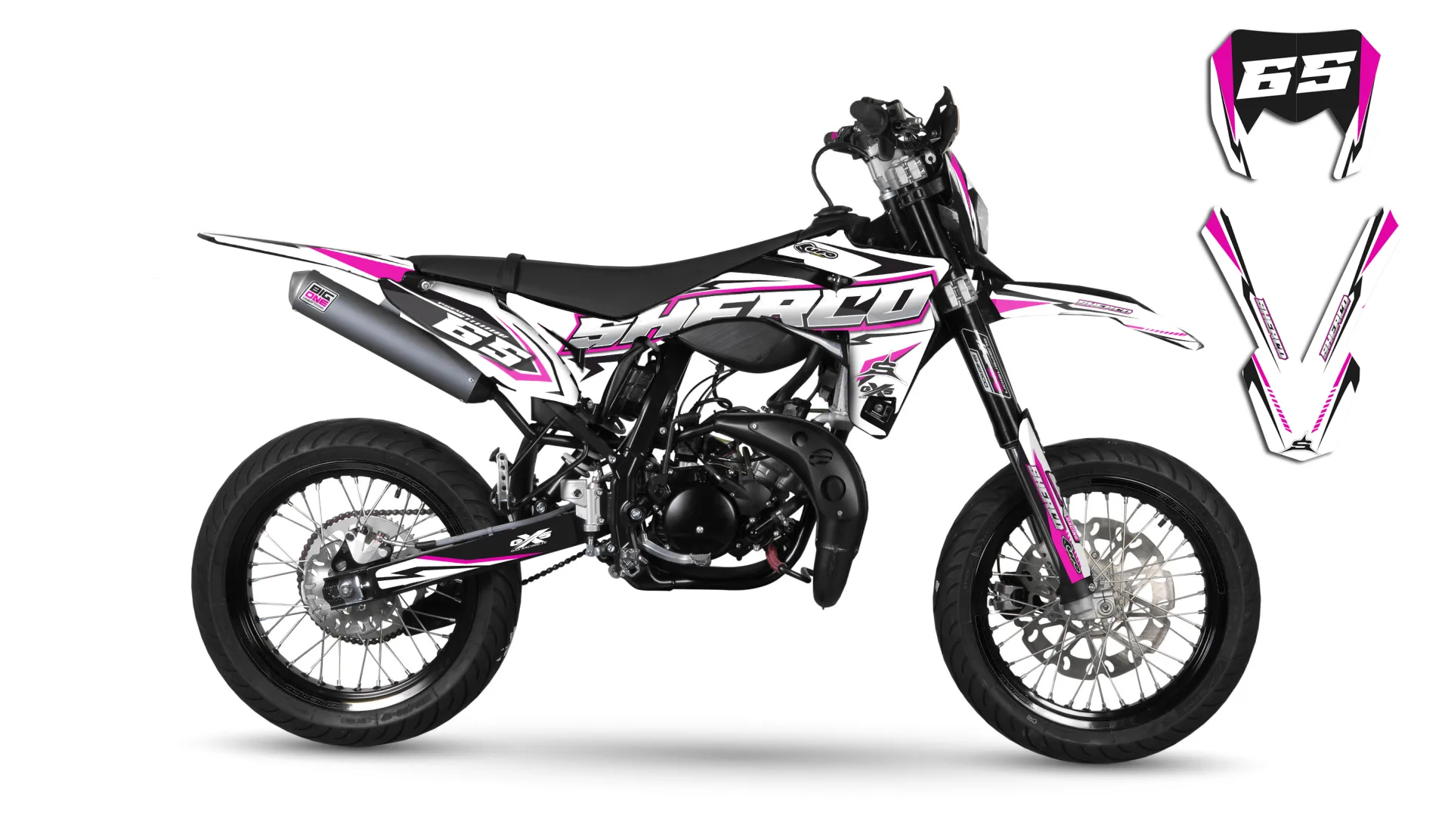 Kit déco kit Déco Sherco 50cc 2016-2018 RaceGraphicKit