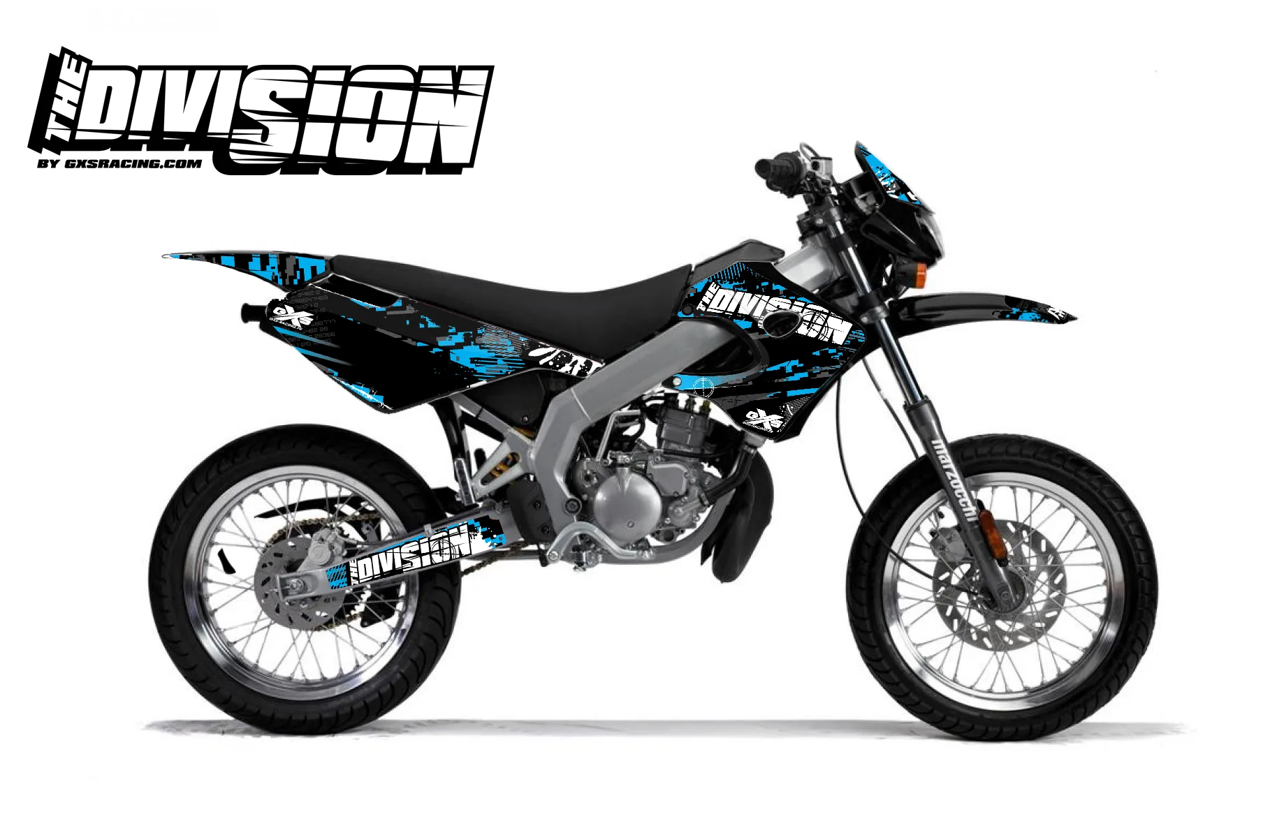 kit déco derbi x race 03 07 the division