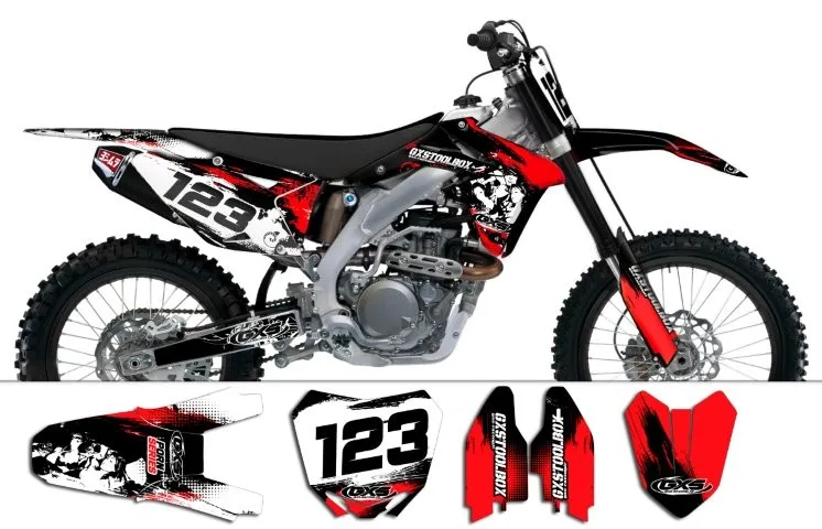 Kit déco Suzuki RMZ450 2008-2017 PornSeries