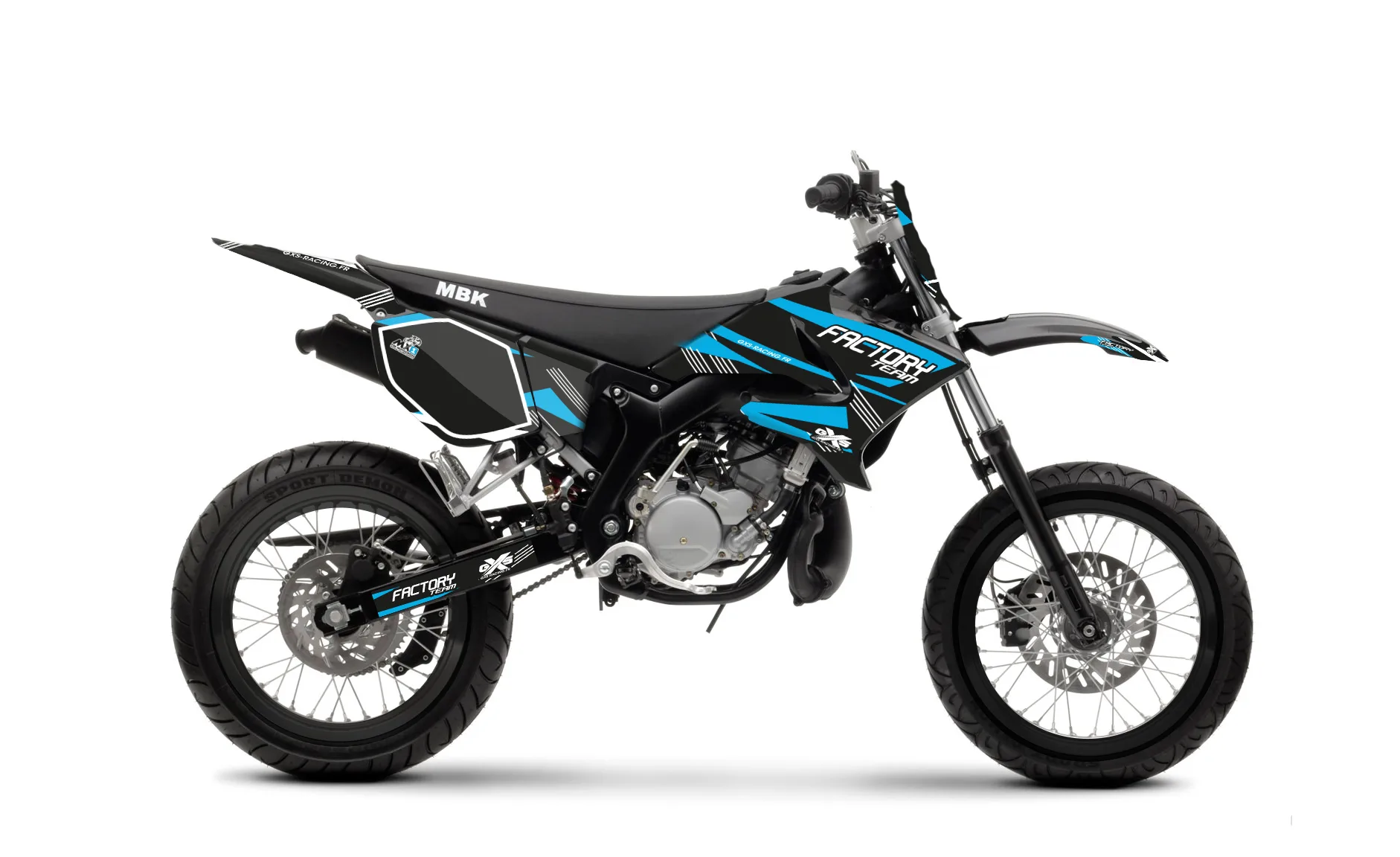 kit déco yamaha dt50 04 18 factory team