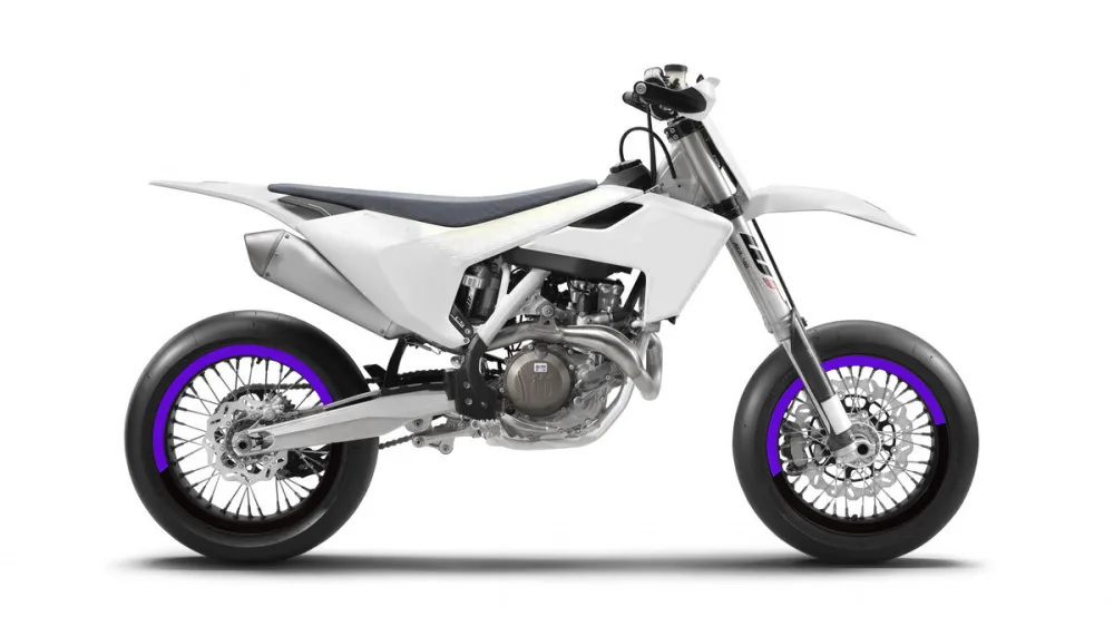 Kit déco Kit Déco de jantes SM FACTION V5 SUPERMOTARD bicolor