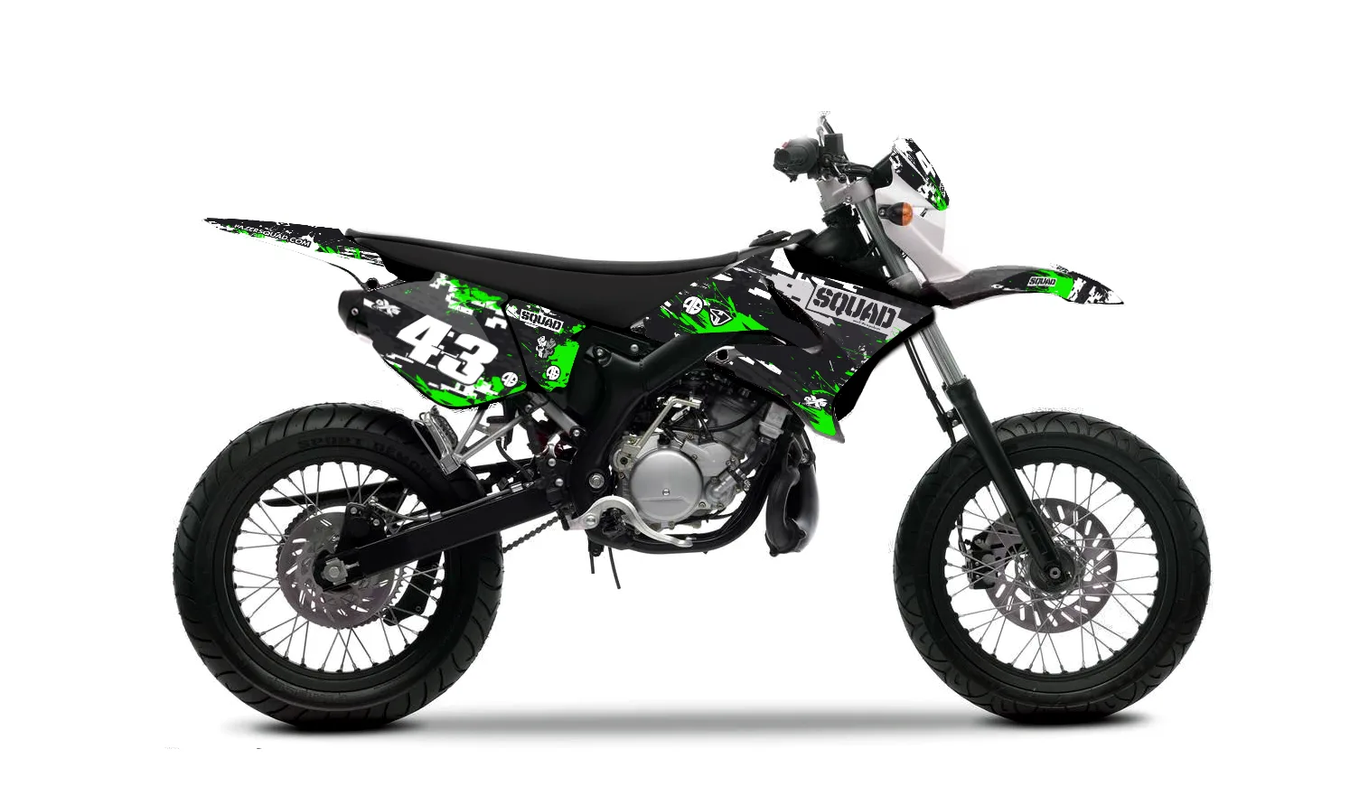 Kit déco Kit Déco Yamaha DT SQUAD Camo