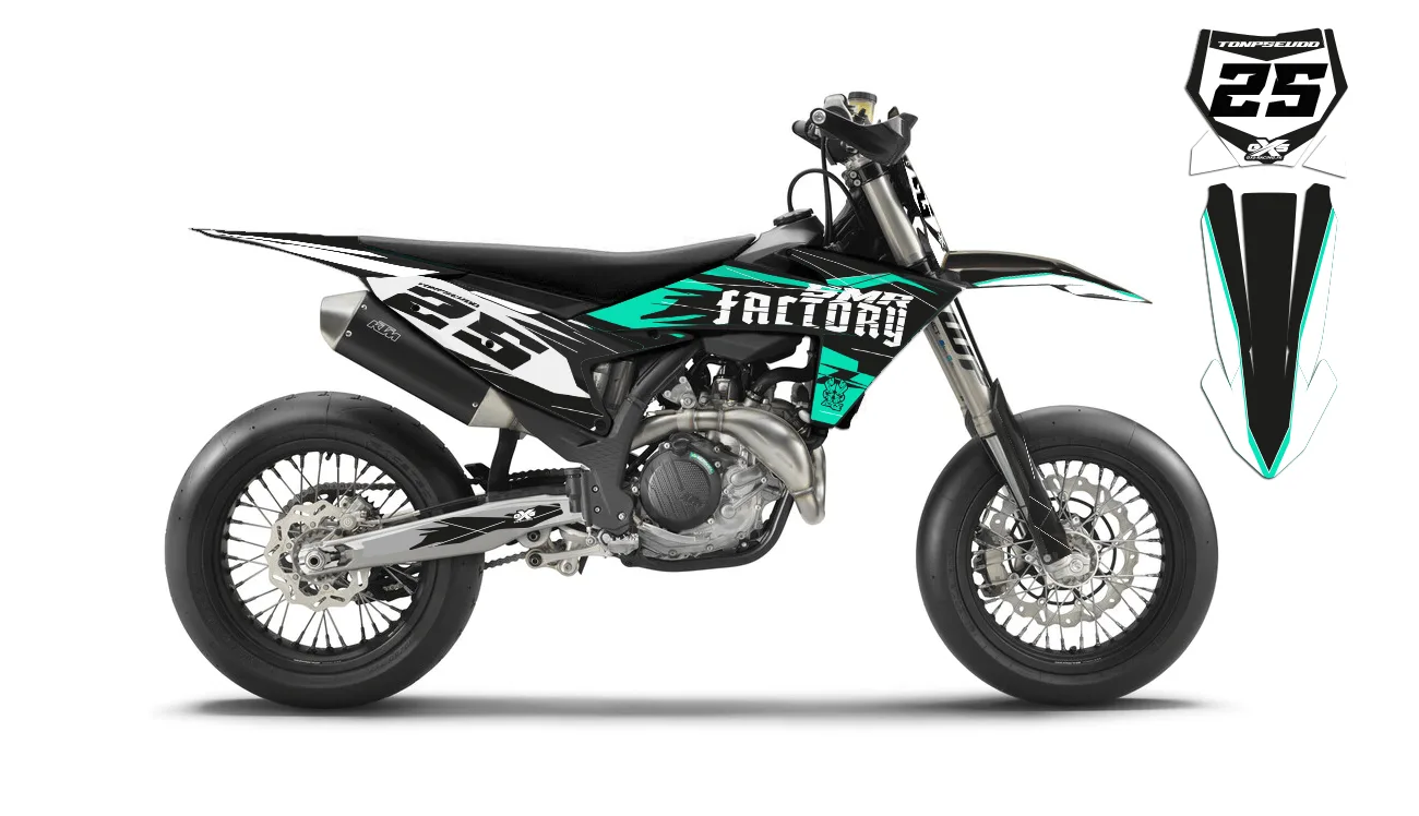 Kit déco Kit Déco KTM SX/SXF 2023-2024 SMR FACTORY