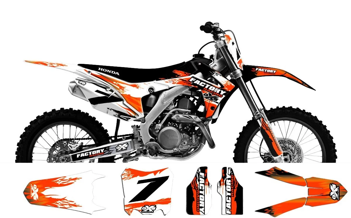 Kit déco Kit déco Honda 250-450 CRF 2014-PS1038