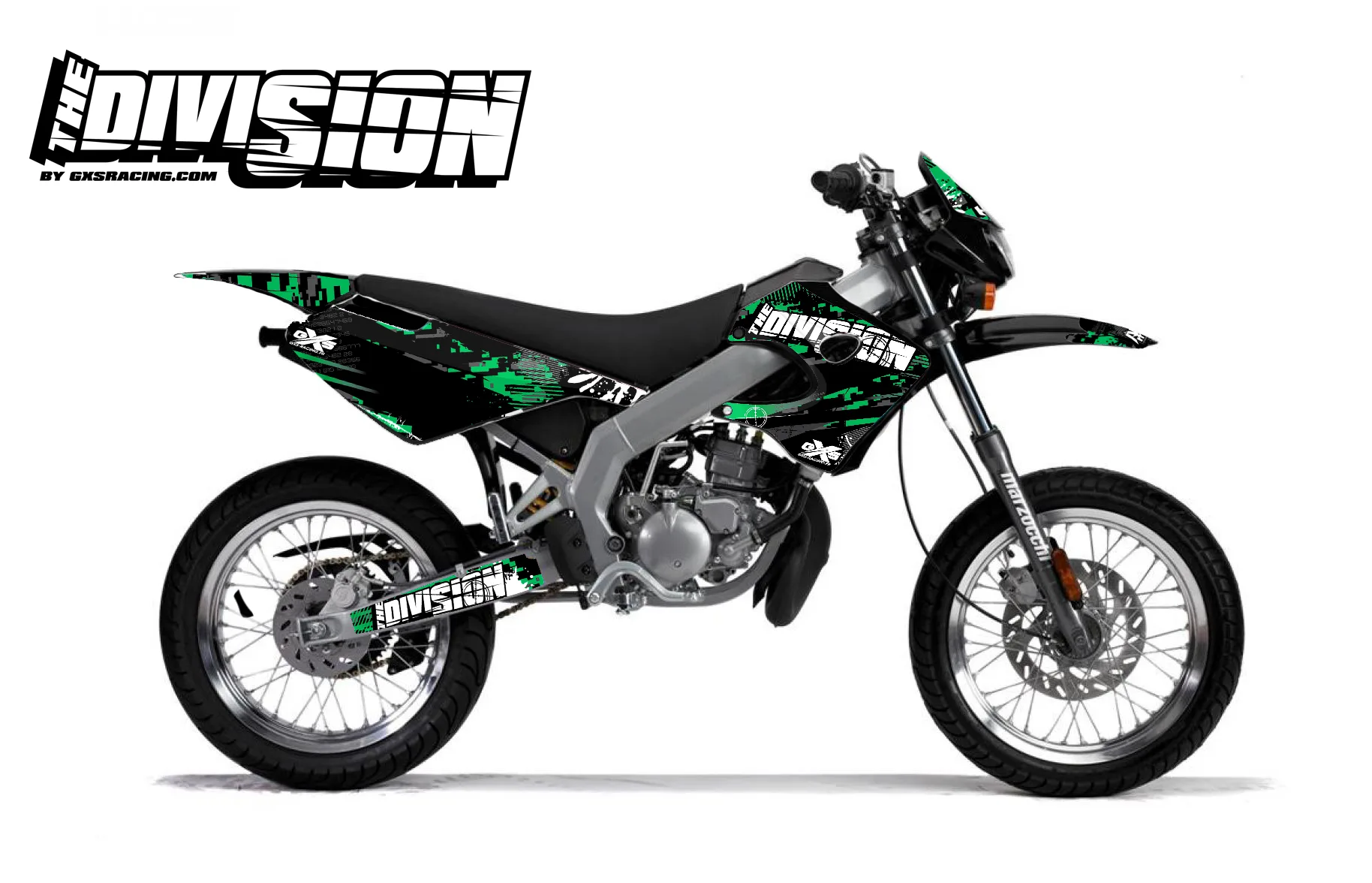 kit déco derbi x race 03 07 the division