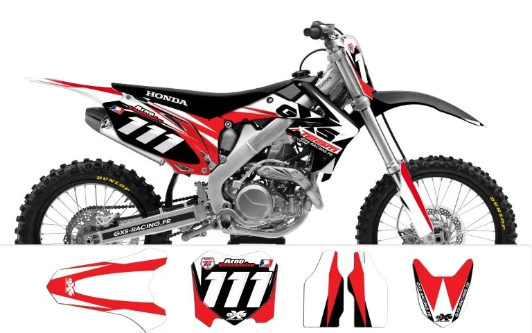 Kit déco Kit déco Honda CRF250-450 2009-2