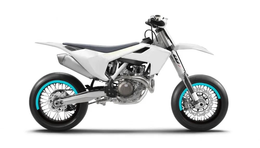 Kit déco Kit Déco de jantes SM FACTION V5 SUPERMOTARD bicolor