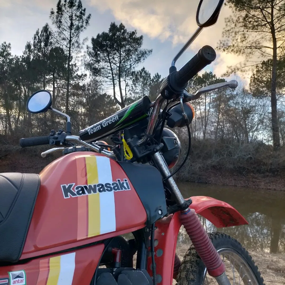 Kit déco Stickers Kawasaki 80AE