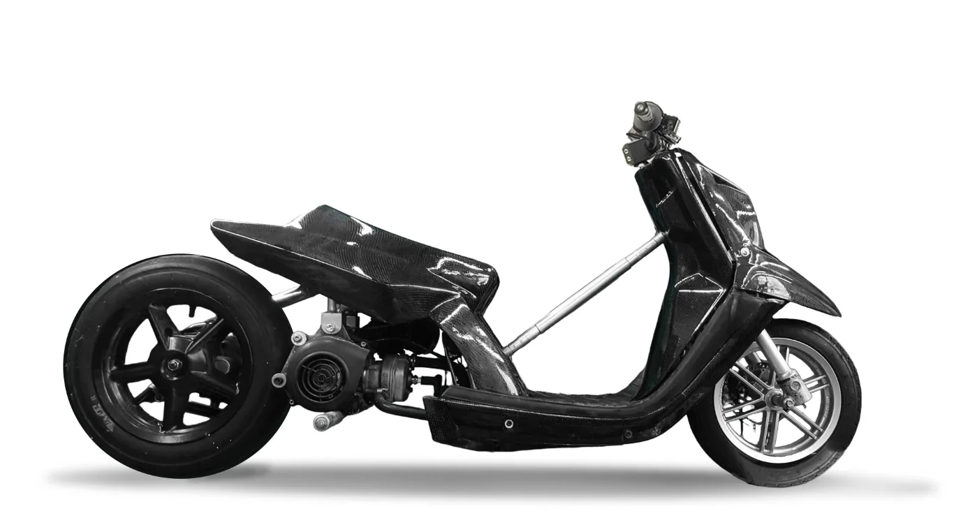 Kit déco Kit Déco MBK Booster SL TECH avant 2004 100% PERSO