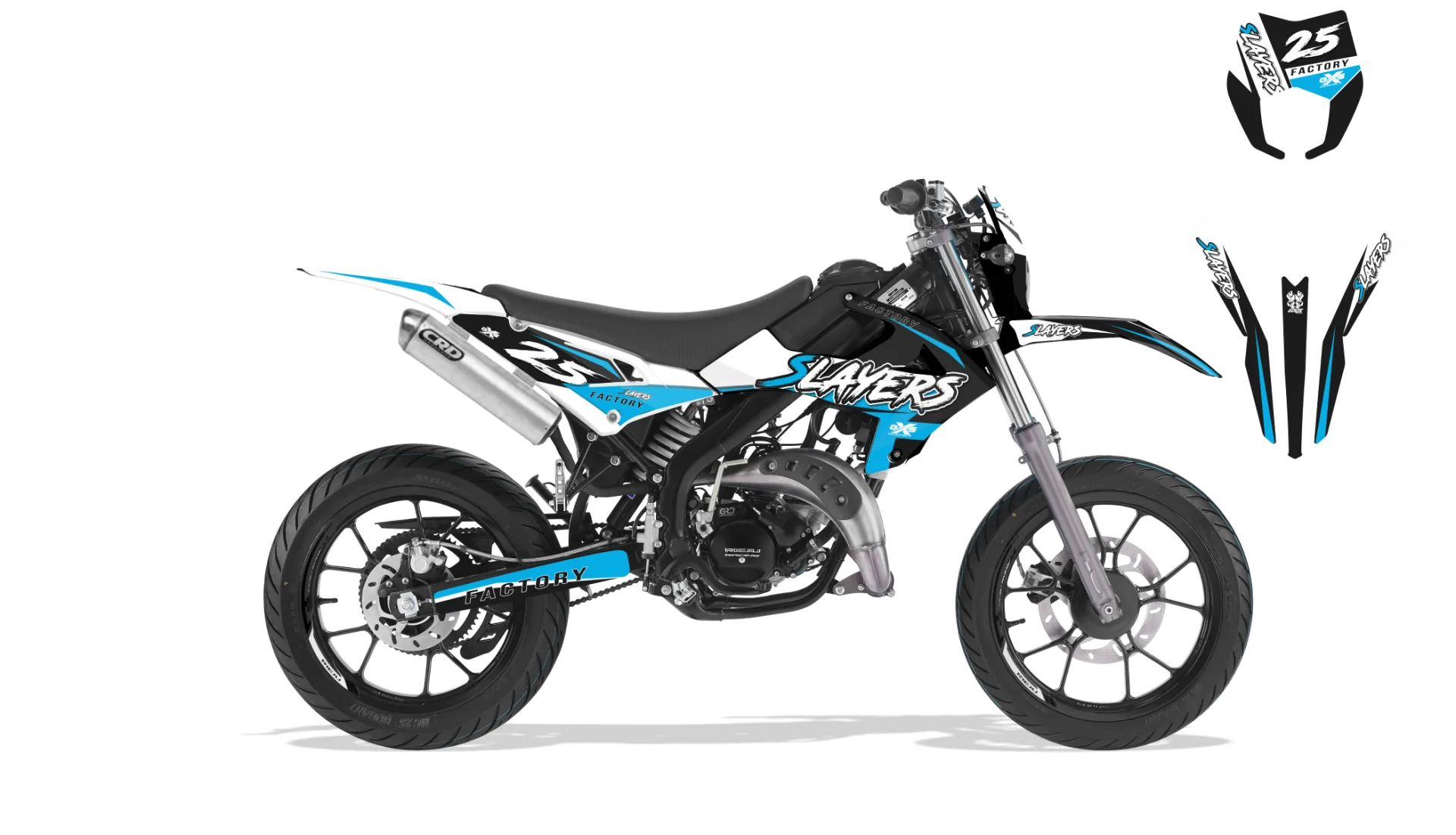 Kit déco Kit Déco Rieju MRT 2022-2024 SLAYERS