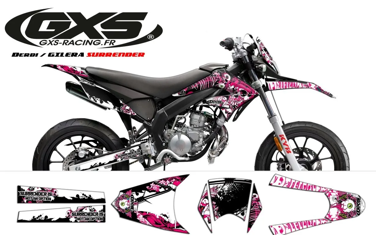 Kit Déco Derbi DRD X-Treme 11-17 GILERA SURRENDER