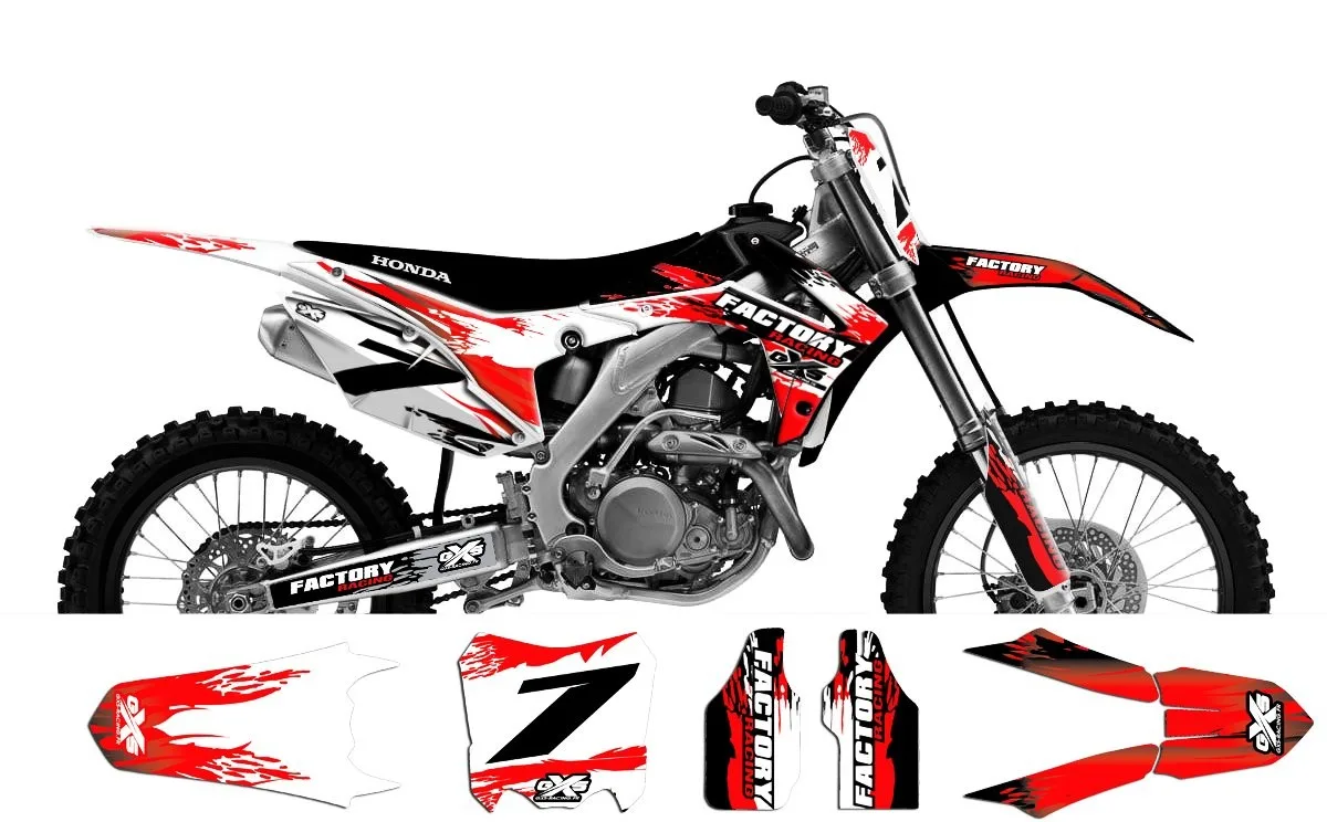 Kit déco Kit déco Honda 250-450 CRF 2014-PS1038