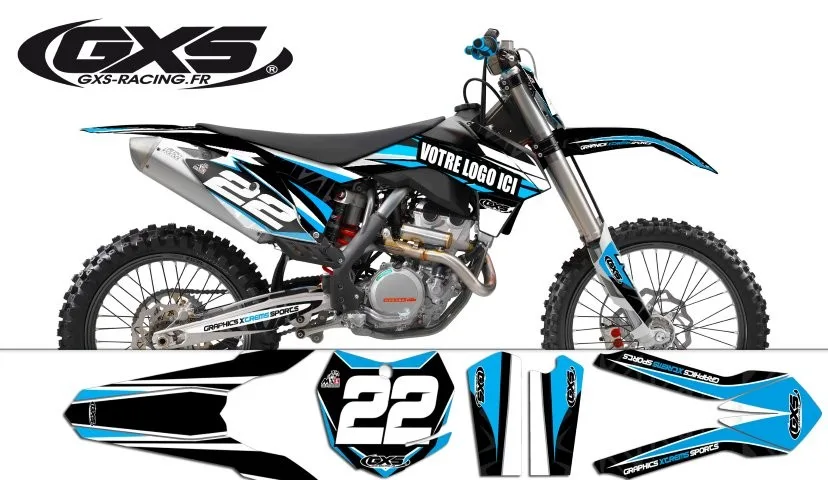 Kit déco KTM SX/SX-F 2013-2014 Strip Edition