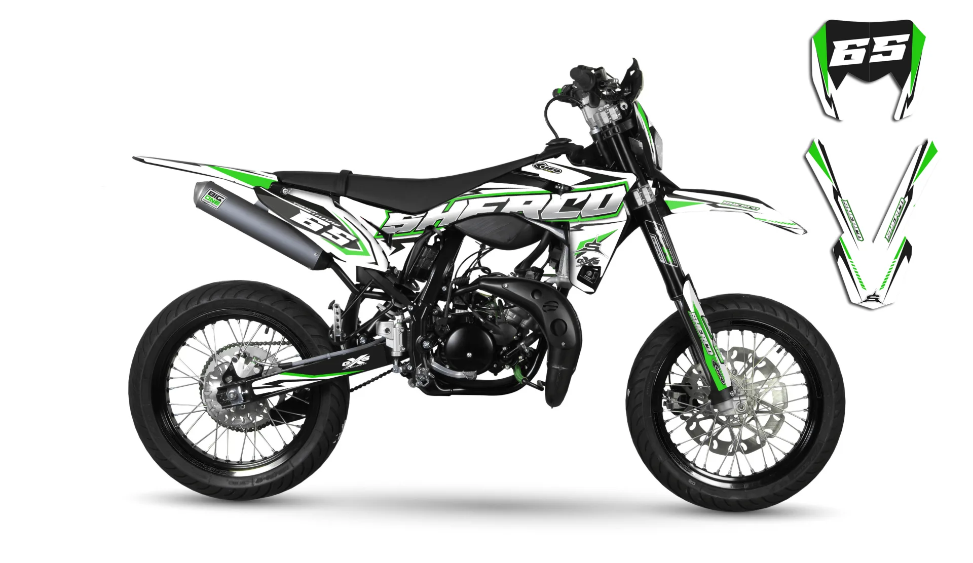 Kit déco kit Déco Sherco 50cc 2016-2018 RaceGraphicKit