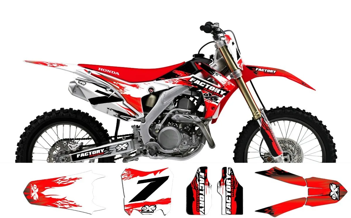 Kit déco Kit déco Honda 250-450 CRF 2014-PS1038