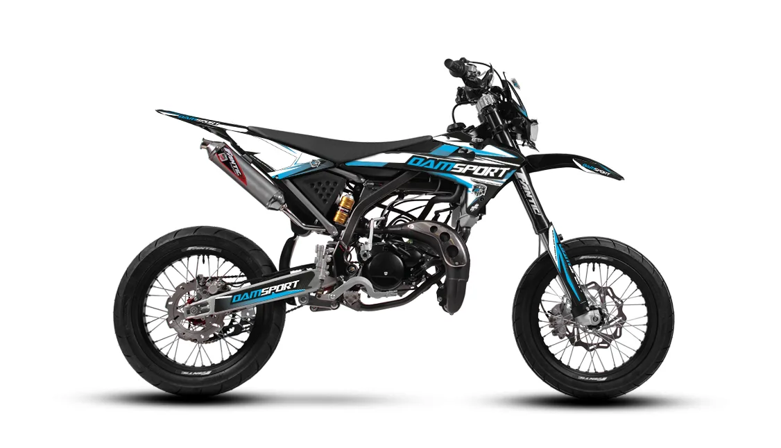 Kit déco Fantic Motard Performance 50 125 2T 2018-2019 Dam-Sport V2