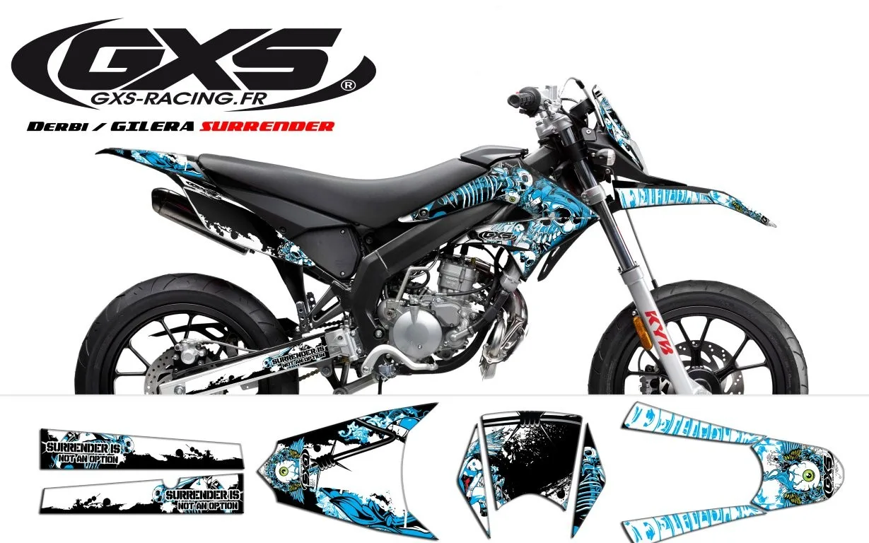 Kit Déco Derbi DRD X-Treme 11-17 GILERA SURRENDER
