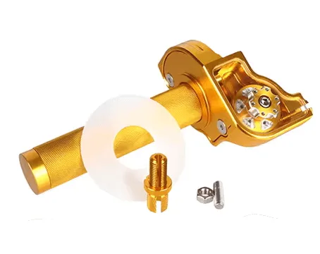 Kit déco Poignée de gaz tirage rapide alu CNC