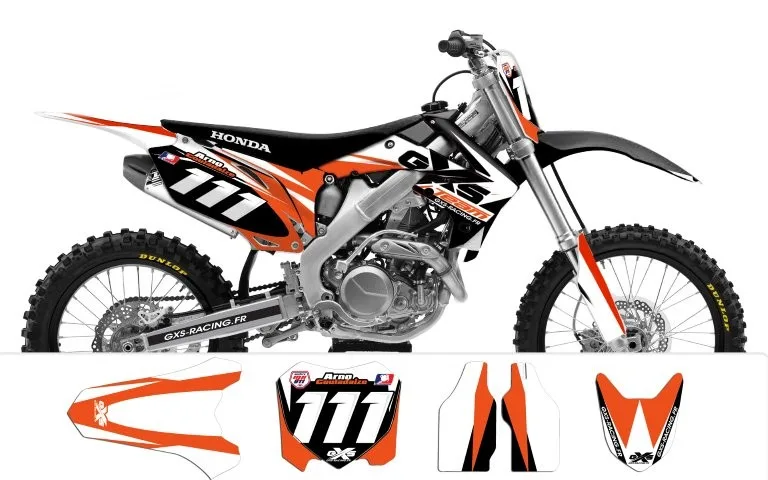 Kit déco Kit déco Honda CRF250-450 2009-2