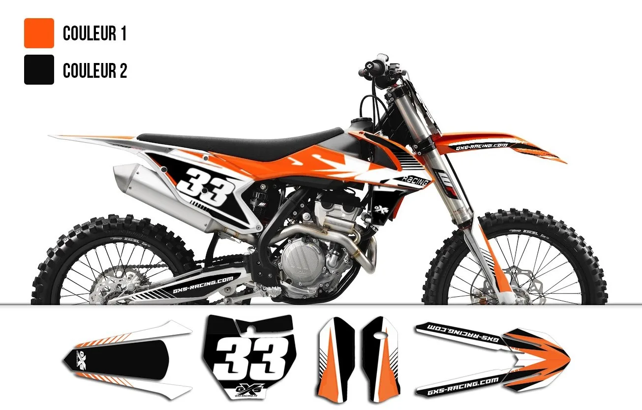 Kit déco KTM SX/SX-F 2016-2018 Origin