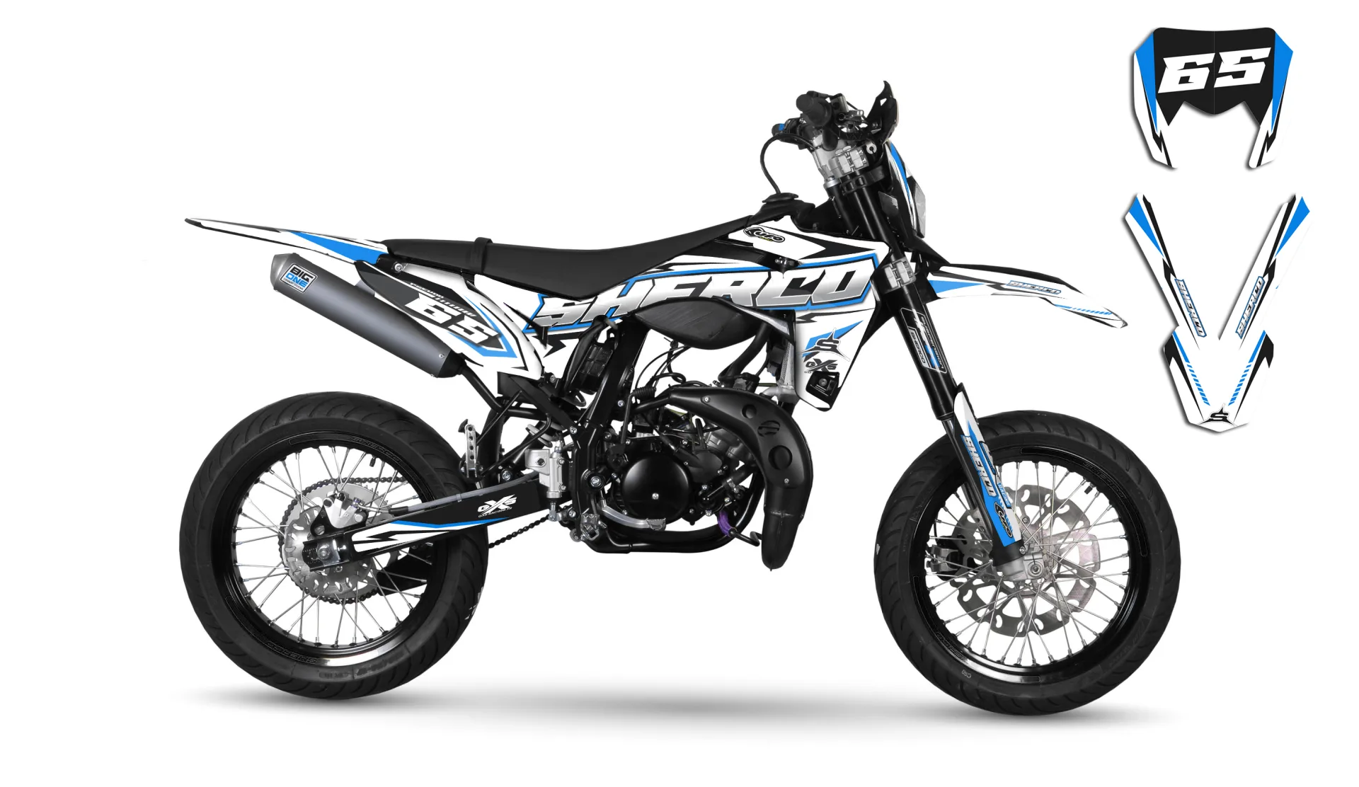 Kit déco kit Déco Sherco 50cc 2016-2018 RaceGraphicKit