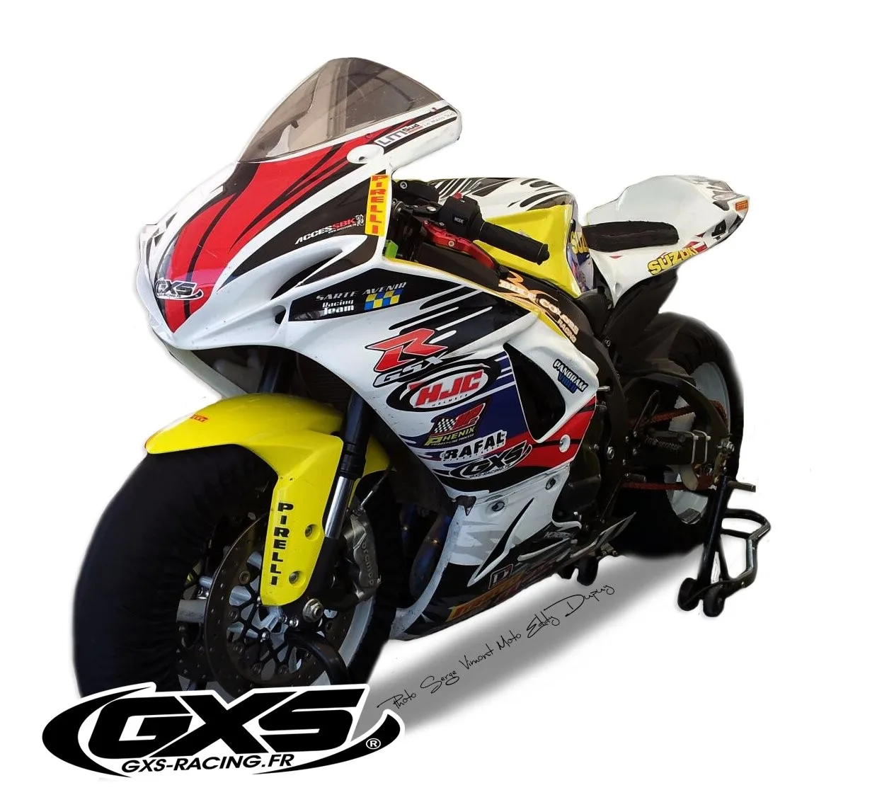 Kit déco Kit Déco Suzuki GSX-R 600-750 2011-2012 PISTE 100% Perso
