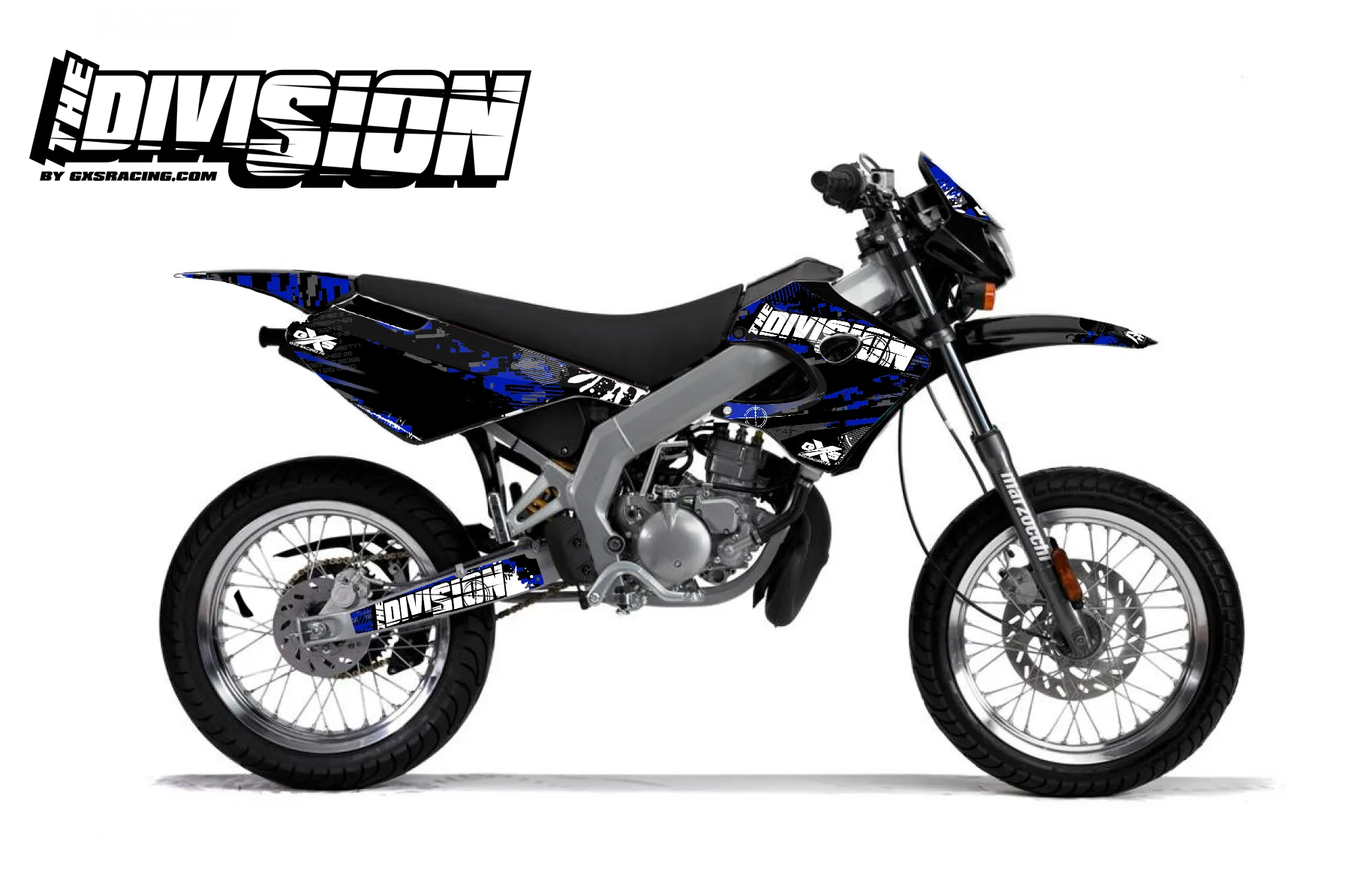 kit déco derbi x race 03 07 the division