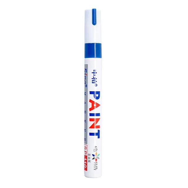 Kit déco Stylo Marquage Pneu Auto/Moto — Bleu