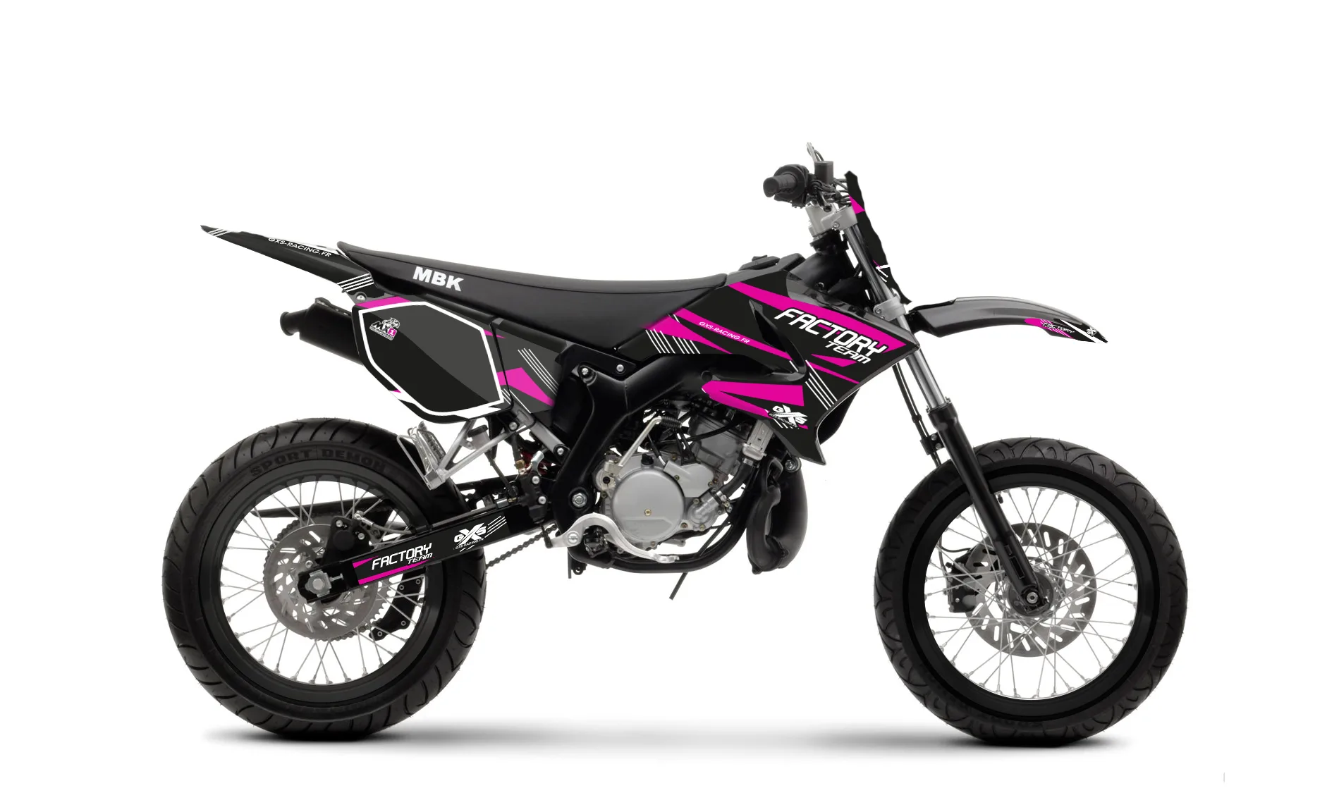 kit déco yamaha dt50 04 18 factory team