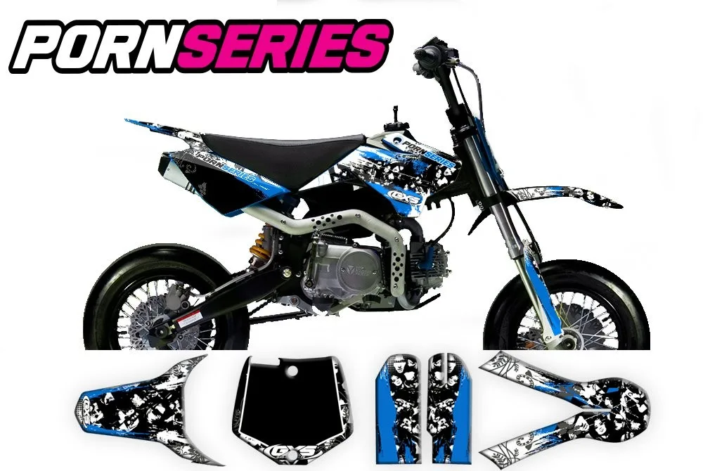 Kit déco Kit Déco Pit-Bike YCF PORNSERIES
