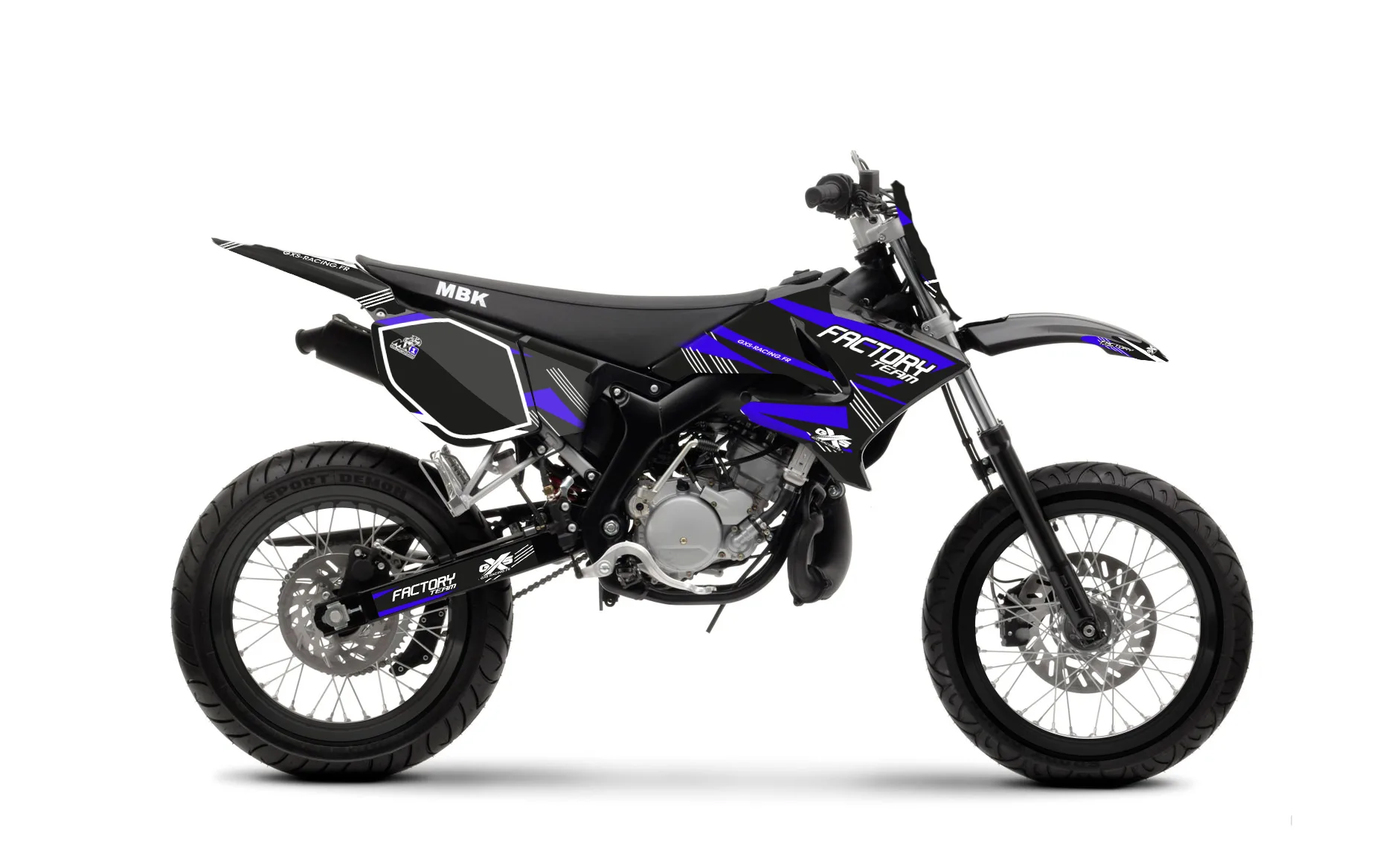 kit déco yamaha dt50 04 18 factory team