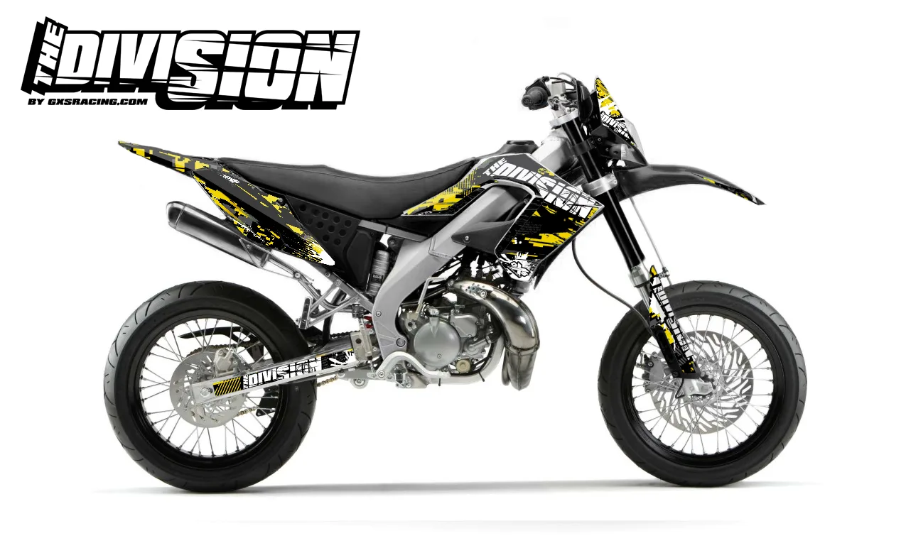 Kit DÉCO DERBI DRD PRO 2006-2009 THE DIVISION