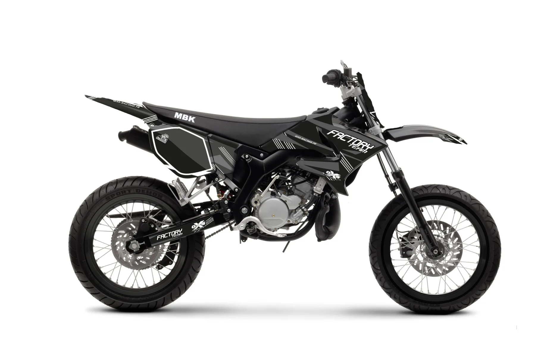 kit déco yamaha dt50 04 18 factory team