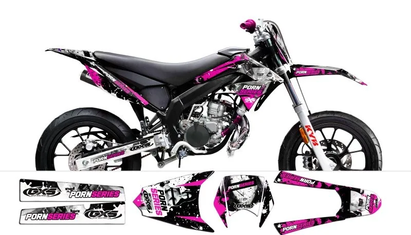 Kit Déco Derbi DRD X-Treme 11-17 GILERA PORNSERIES V2