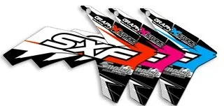 Kit déco Kit Déco Ouies 100% Perso Motocross 125& +