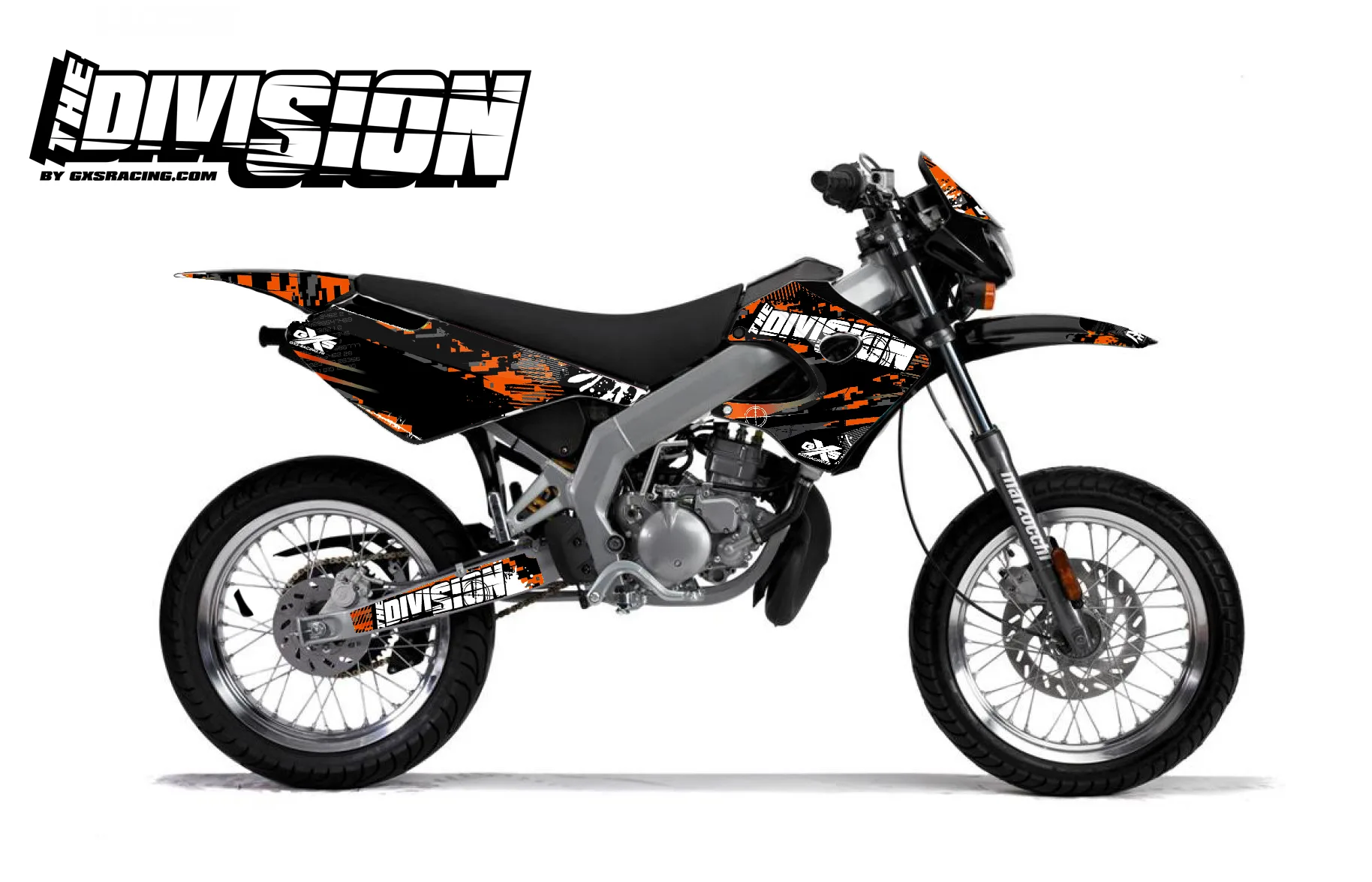 kit déco derbi x race 03 07 the division