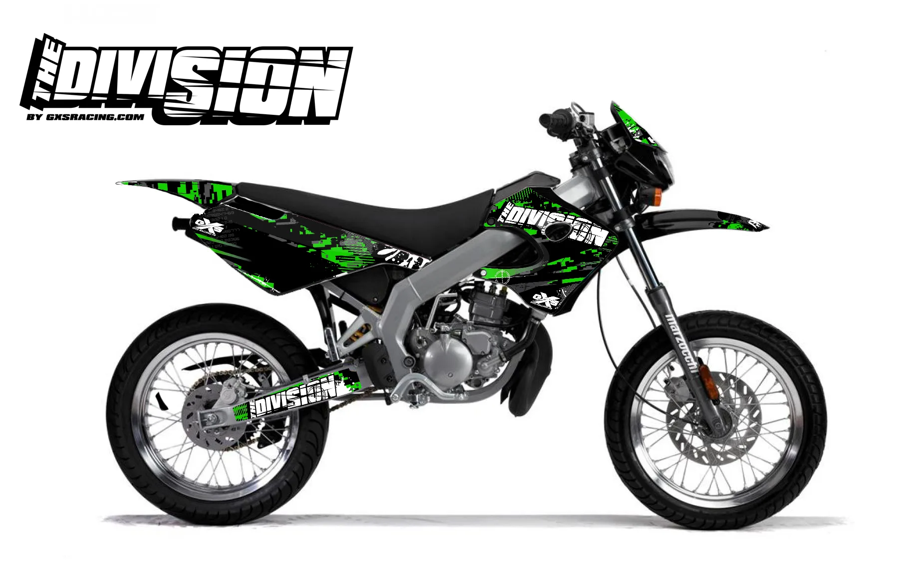kit déco derbi x race 03 07 the division