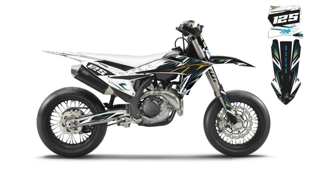 Kit déco Kit Déco KTM SX/SXF 2023-2024 Supermot Bubble