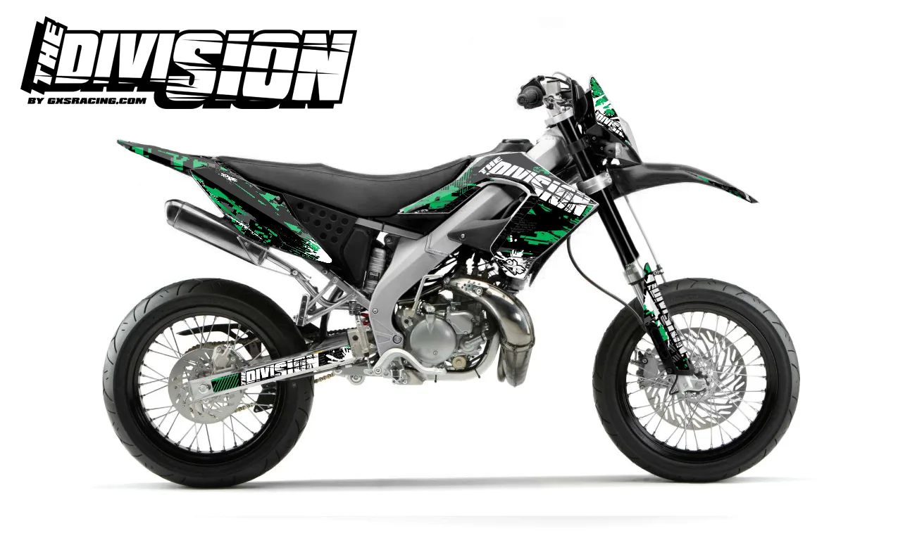 Kit DÉCO DERBI DRD PRO 2006-2009 THE DIVISION
