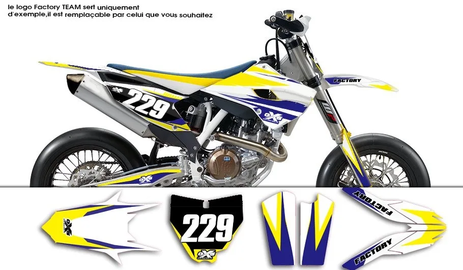 Kit déco Kit déco HUSQVARNA TC FC 2014 / 2015 FACTORY