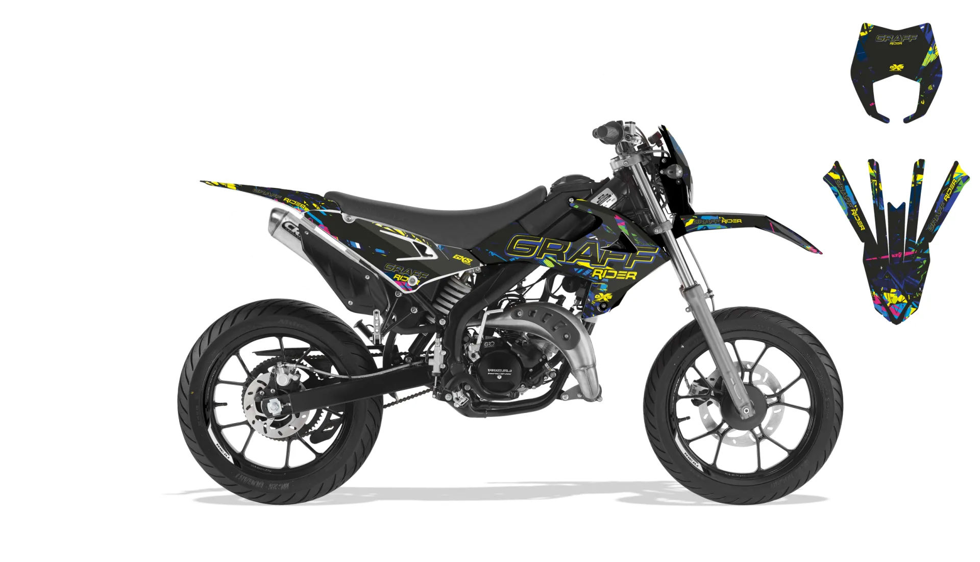 Kit déco Kit Déco Rieju MRT 2022 GRAFF RIDER