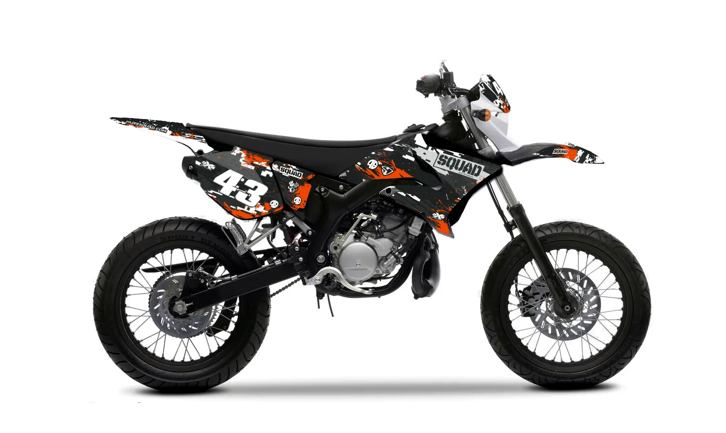 Kit déco Kit Déco Yamaha DT SQUAD Camo