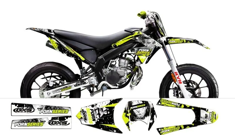Kit Déco Derbi DRD X-Treme 11-17 GILERA PORNSERIES V2
