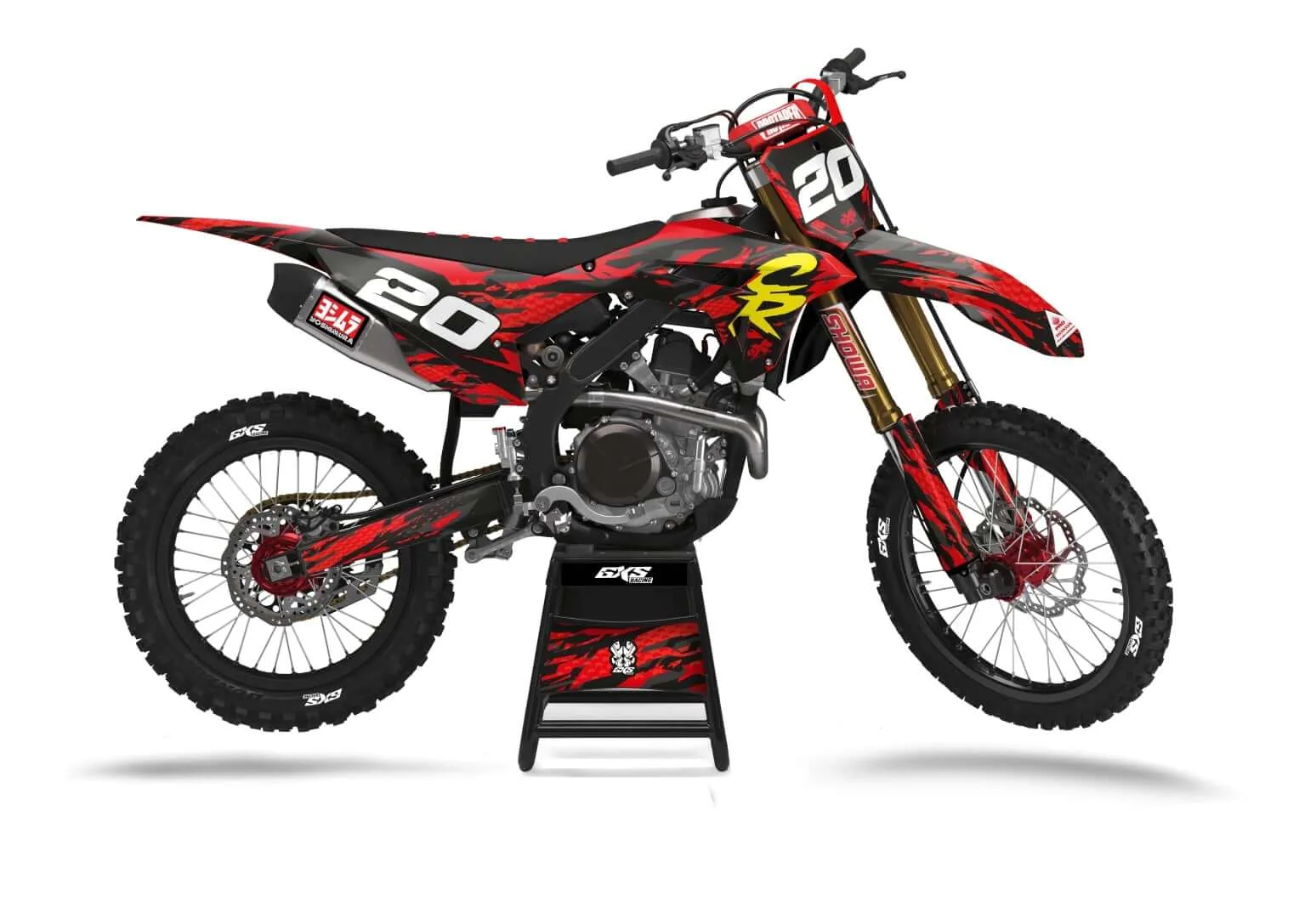 Kit déco Kit Déco Honda 450 CRF 2021-2023 EDIT