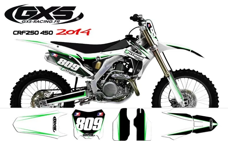 Kit déco Kit déco Honda 250-450 CRF 2014 Trax
