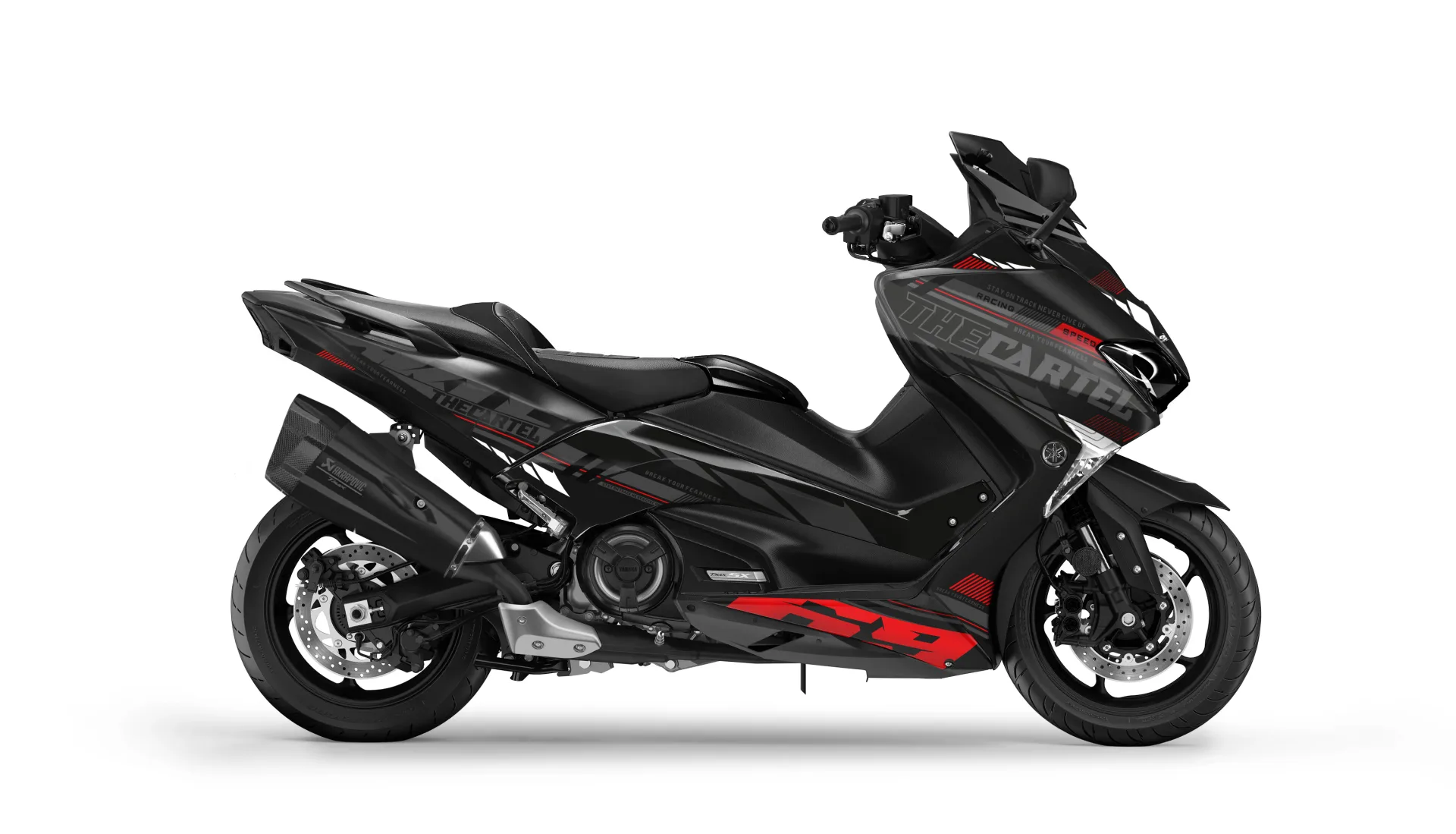 kit déco yamaha tmax 2017 2019 thecartel