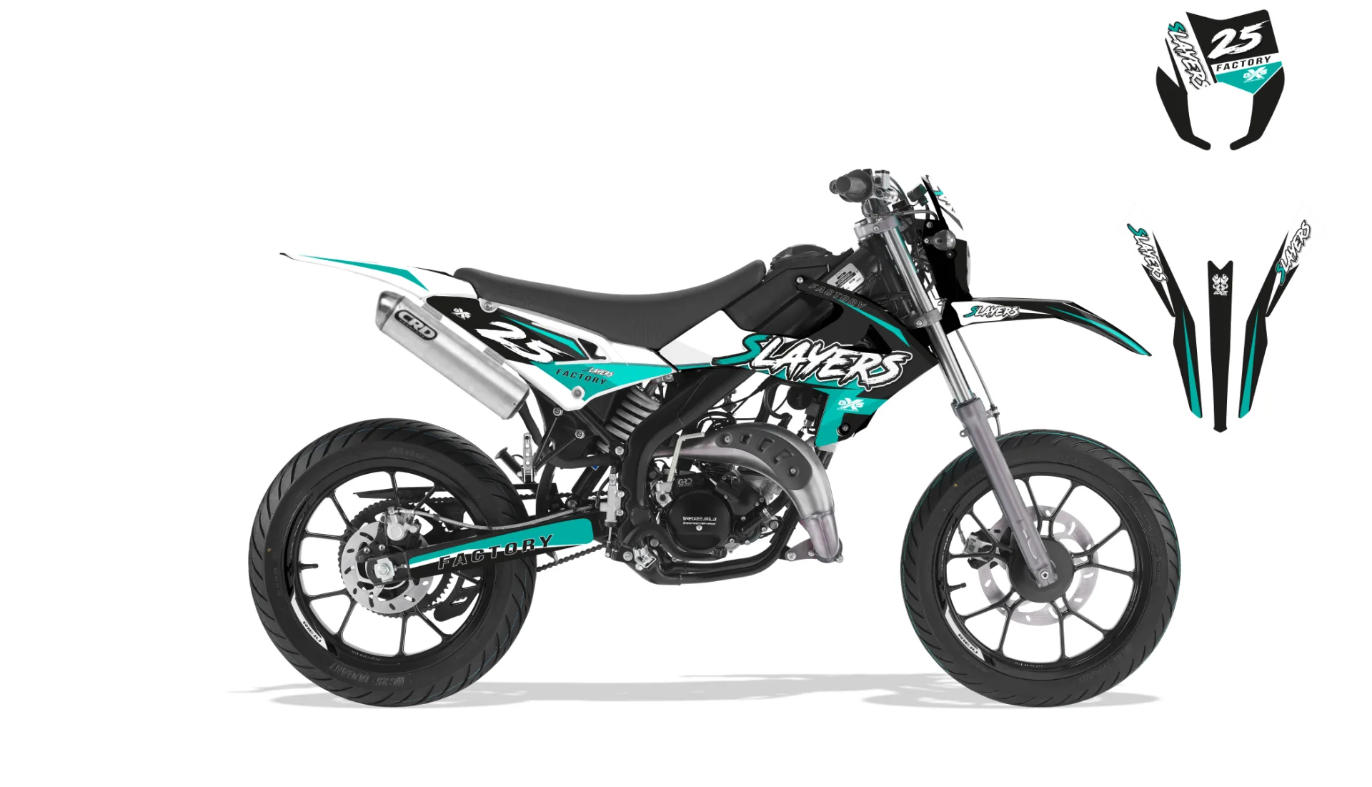 Kit déco Kit Déco Rieju MRT 2022-2024 SLAYERS