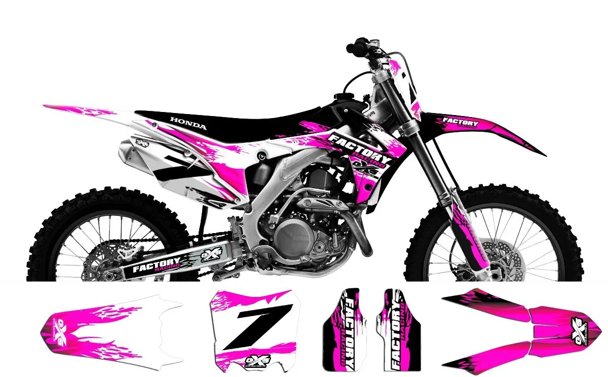 Kit déco Kit déco Honda 250-450 CRF 2014-PS1038