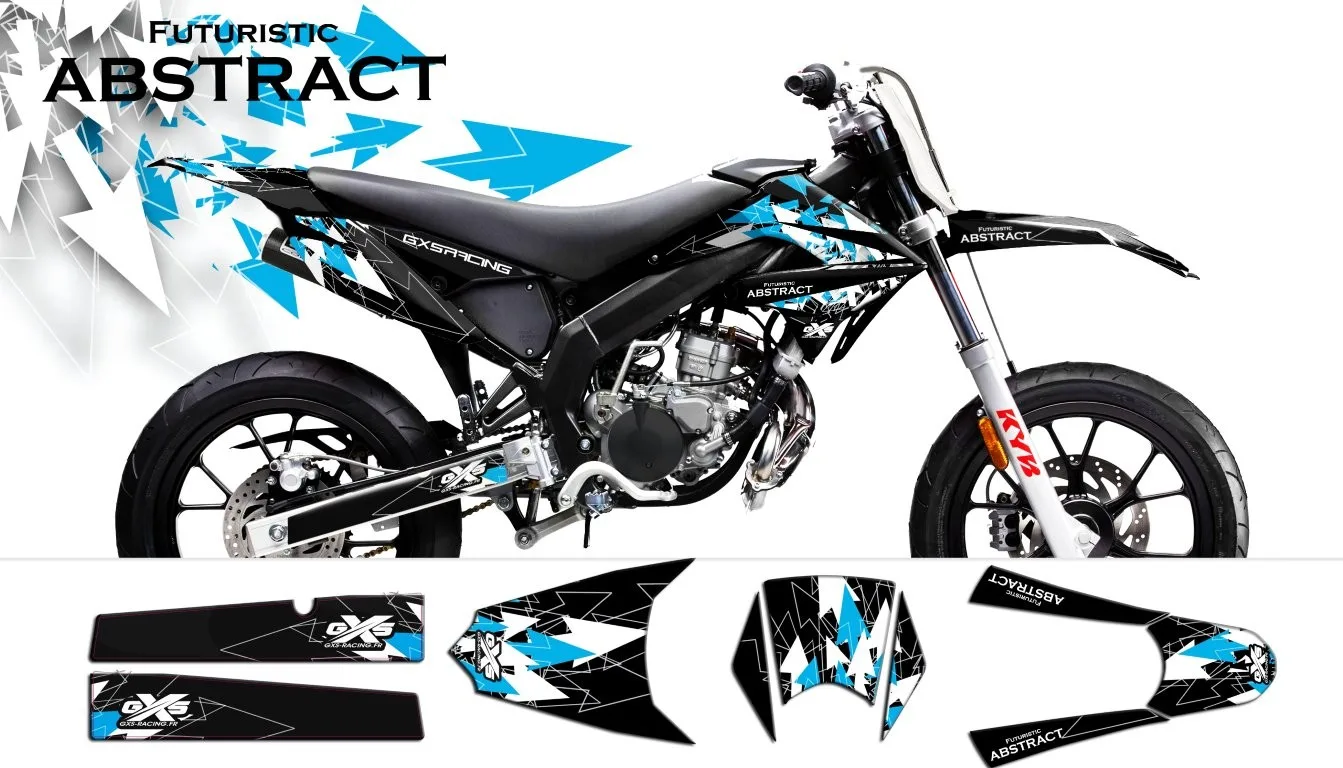 Kit Déco Derbi DRD X-Treme 11-17 GILERA ABSTRACT